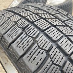 225/45R18 東北6県無料配送対応‼️爆安‼️最終値下げ‼️①超超超バリ溝❗ スタッドレス❗ アルミ付き タイヤ ❗の画像