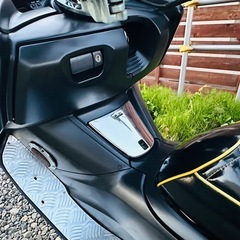 15万円値下げ！北海道　マグザム250　SG17！走行距離１８６９キロ！外装美品！走る曲がる止まる確認済み！バッテリー付きカスタムパーツ付き！の画像