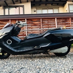 15万円値下げ！北海道　マグザム250　SG17！走行距離１８６９キロ！外装美品！走る曲がる止まる確認済み！バッテリー付きカスタムパーツ付き！の画像