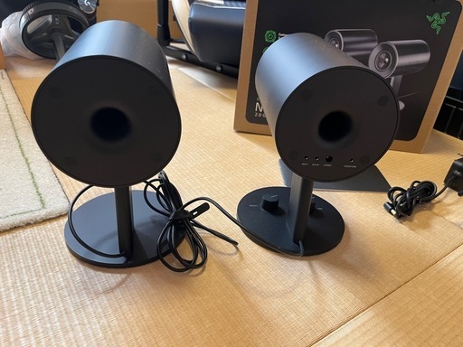 NIKEウィメンズ エアジョーダン1レトロ ハイ OG 新品未使用 27.5cm PC スピーカー綺麗❗️Razer Nommo (omerice) 市役所前の周辺