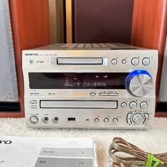 オンキョー ONKYO X-N7SX CD・MD・USBコンポ の画像