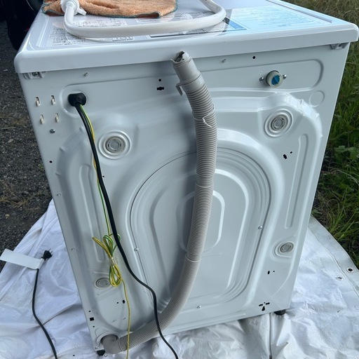 アイリスオーヤマ HD71-W/S ドラム式洗濯機 本体 7.5kg ホワイト