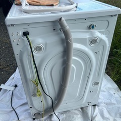 アイリスオーヤマ HD71-W/S ドラム式洗濯機 本体 7.5kg ホワイトの画像