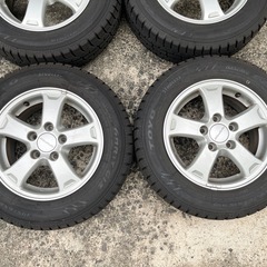 1001-1）モデューロ15インチアルミ195/65R15トーヨースタッドレス中古4本セット！ステップワゴン等に！良品の画像