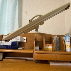 学習机 椅子 引き出し3点セットの画像