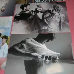 東方神起　A4版クリアファイル　６枚 セット　（中古）の画像
