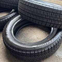 【中古】155/65R14 VRX2 BRIDGESTONE バリ溝良品 冬タイヤ スタッドレス　の画像
