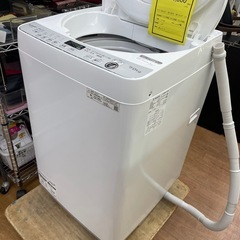 ☆ドリーム荒牧店☆ジモティー割引有☆【クリーニング済】　シャープ/洗濯機/7.0kg/ES-GE7G-W/2023年製の画像