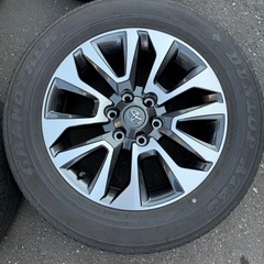 150プラド後期TZ-G純正19インチ 265/55r19