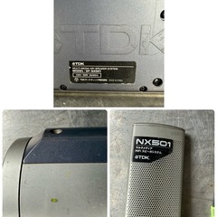 ジャンク品　TDK SP-NX501 スピーカー　オーディオ機器の画像