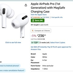Apple AirPods Pro 第一世代 の画像