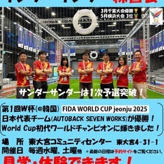 ドローンサッカー、メンバー募集❗️