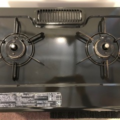 パロマ 2口 LPガスコンロ IC-S37K-L 2020年製の画像