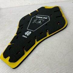 【RS TAICHI】 RSタイチ アールエスタイチ CE バックプロテクター TRV044 背中 脊髄 ブラック サイズ40 A0575の画像
