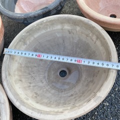デグレア チクラミーノ 28cm　テラコッタ鉢 素焼き鉢 の画像