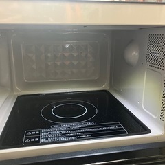 I 2510-152　 Haier ヘルツフリー 電子レンジ  KS-MW22F18 2023年製 通電確認済み キズ 汚れありの画像