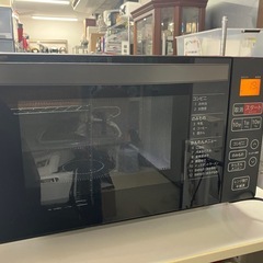 I 2510-152　 Haier ヘルツフリー 電子レンジ  KS-MW22F18 2023年製 通電確認済み キズ 汚れありの画像