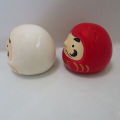 紅白だるまの画像