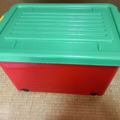 おもちゃ箱/ケース付き　ニューブロック/知育玩具　149ピースの画像