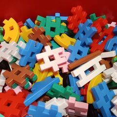 おもちゃ箱/ケース付き　ニューブロック/知育玩具　149ピースの画像
