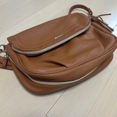 grove ショルダー　斜めがけ　ブラウン　バッグの画像