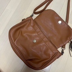 grove ショルダー　斜めがけ　ブラウン　バッグの画像