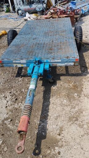 サンワ ジャンボ トレーラー 油圧 シーソー コンバイン 型番不明 運搬 牽引 農機具