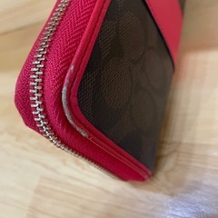 ＣＯＡＣＨ　ロゴ入りレザー財布の画像