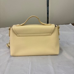 美品grove ベージュ ショルダーバッグ 合成皮革中古品の画像