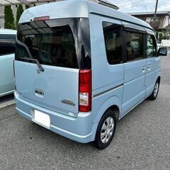 車検付・スズキ　エブリィワゴン・ターボ・ハイルーフ・オートマ・乗って帰れます。の画像