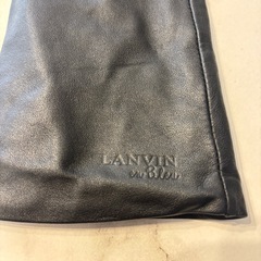 LANVIN  en Blue  ランバンオンブルー　革　手袋　ロングの画像