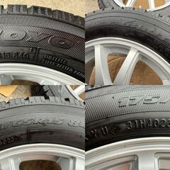 2023年製スタッドレスセット FANG ヴィッツ フィット シャトルの画像