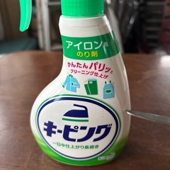 キーピング　アイロン用　のり剤の画像