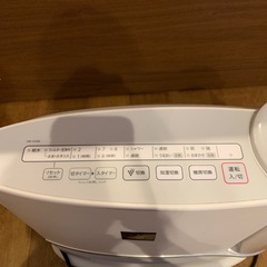 取引中 加湿機能付きファンヒーターの画像