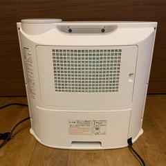 取引中 加湿機能付きファンヒーターの画像