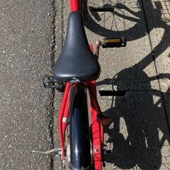 【点検/整備渡し】 補助輪取り付け可能 18インチ 赤 幼児 子供 自転車の画像