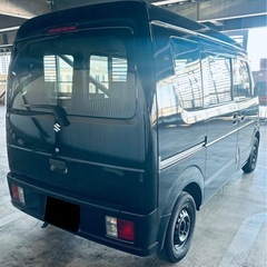 エブリィ エブリイ エブリー エブ EVERY DA64 V バン ジョイン ターボ H25 2013年製 ハイルーフ 2WD 黒 ブラック K6A 大分 九州 宅配 個配 軽貨物 軽バン AT PW AC オートマ パワー ウィンドウ の画像