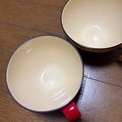 スープお皿2つセットの画像