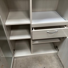 ニトリ　レンジ台　ブリエ　NRE 10575 食器棚の画像