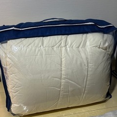 羽毛布団　セミダブルの画像