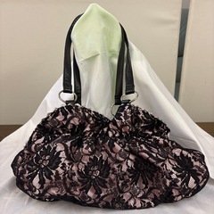 激安　美品レースデザイン　バック　中古品の画像