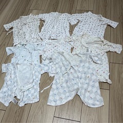 ベビー肌着・薄手カーディガンなど 約20枚セット（50〜60cm）の画像