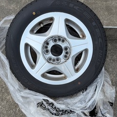 アルミホイール付きスタッドレスタイヤ （155/65R13）4本の画像