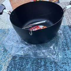 ★未使用品★パール金属 深型天ぷら鍋 22cm★IH対応★楽天家★ の画像