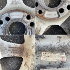 185/60R15 スタッドレスタイヤアルミホイールセット PCD100の画像