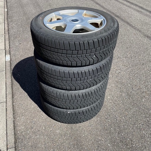 185/60R15 スタッドレスタイヤアルミホイールセット PCD100