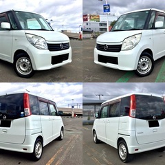 ★緊急投稿！乗って帰れます！★最安！★日産★ルークス★4WD★車検付き！★エンジンスターター！★爆速納車可能！★クレジットカード可★全国どこでも激安陸送可能！★の画像