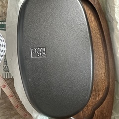南部铁器ステーキ皿3セットの画像