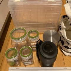 保存容器　収納まとめての画像