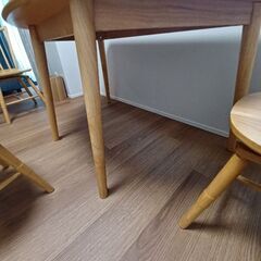 大川家具★半円ダイニングの画像